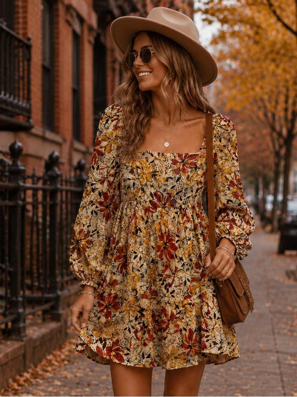 Los Angeles Atelier & other Stories Floral Mini Dress – Size 10